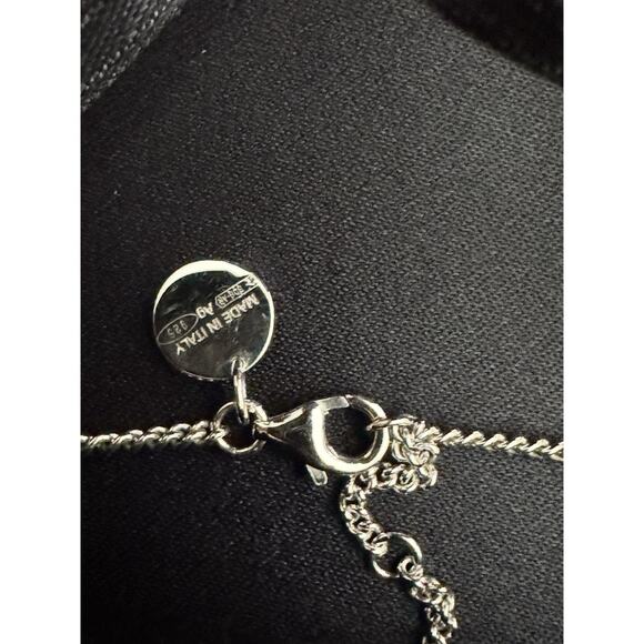 Prada Animalia Jewels Necklace Pink Brown Enamel Pendant w/ Box - Picture 4 of 6